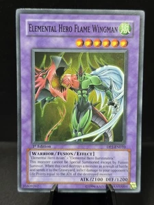 Yu-Gi-Oh! ELEMENTARHELD FLAME WINGMAN 1st Edition DP1-DE010 LP-NM - Bild 1 von 12