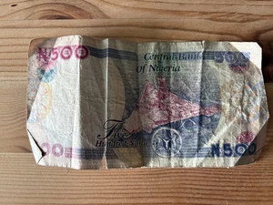 Nigerian Naira N500 Banknote - Picture 1 of 2