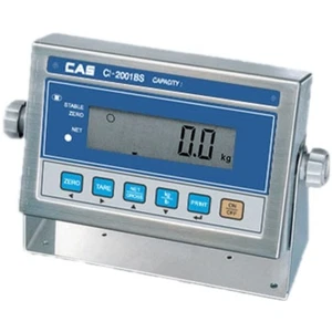 CAS, CI-2001BS, Indicador con Conexión RS-232, Caja Acero Inoxidable, NTEP - Imagen 1 de 1
