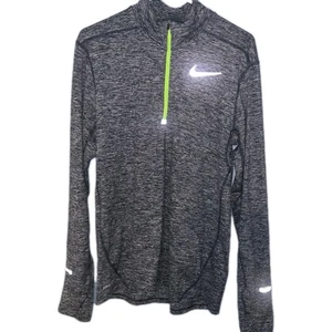 Nike Pullover Herren XXL Langarm 1/4 Zip Dri-Fit Running Active Blau - Bild 1 von 9