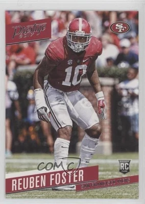 2017 Panini Prestige Rookie Reuben Foster #230 Rookie RC - Image 1 of 2