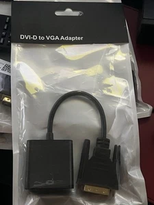 5 Pack DVI-D To VGA Adapters - Afbeelding 1 van 2