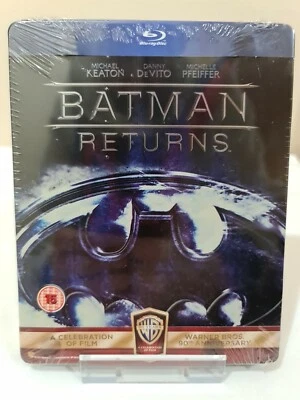 BATMAN   RETURNS    BLU-RAY    STEELBOOK  BRAND    NEW,  DISPATCH    SAME   DAY  - Image 1 of 4