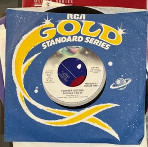 45 RPM Rare Vinyl RCA Records Pointer Sisters “Should I Do It” - Excellent Cond. - Picture 1 of 2