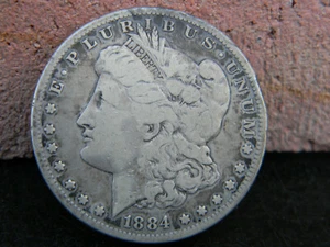 1884 S MORGAN SILVER DOLLAR 136 YRS OLD & PART OF U.S. HISTORY 615 - Picture 1 of 4