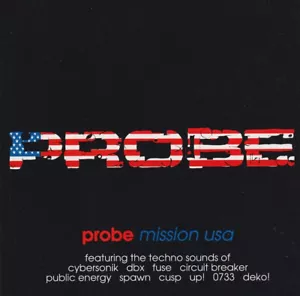 Various Probe Mission USA CD 1993 NovaMute Plus 8 Techno Acid - Imagen 1 de 4