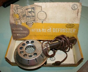 Descongelador infrarrojo Osrow vintage refrigerador congelador con caja años 50 - 60 EE. UU. - Imagen 1 de 5