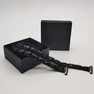 Coppia Reggiseno Cristallo Tracolla Glitter Elastico Regolabile Staccabile Chic - Foto 1 di 22