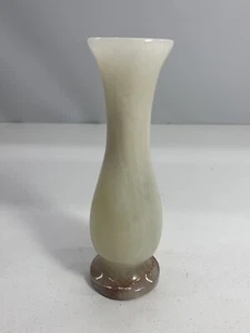 "Impresionante jarrón vintage de piedra de ónix, natural de 5""" - Imagen 1 de 6