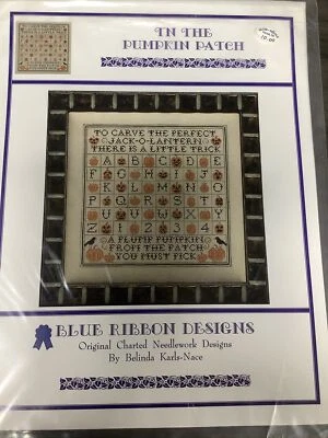 "In The Pumpkin Patch" BELINDA KARLS-NACE Blue Ribbon Designs #BRD-56 ©2007 - Image 1 of 4