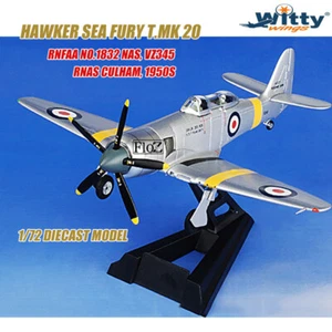 Modelo de avión fundido a presión WITTY Hawker Sea Fury T20s Royal Navy VZ345 1/72 - Imagen 1 de 10
