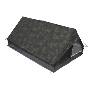 SURVIVAL Zelt Minipack 2 Personen woodland - Bild 1 von 2