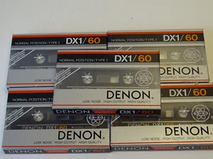 DENON DX1/60 EMBALAJE ORIGINAL SIN USAR NUEVO 5 PIEZAS SOLDADO SELLADO - Imagen 1 de 3