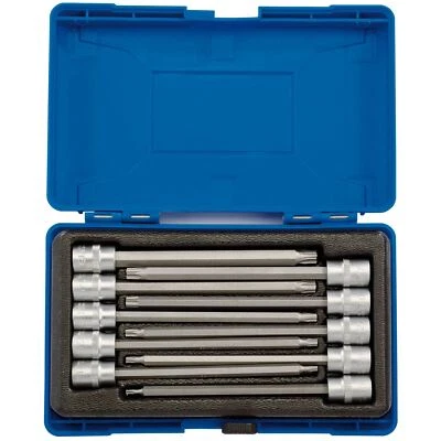 Draper 3/8" Square Drive 150mm Long TX-STAR® Socket Bit Set 10 Piece 16311 - Image 1 of 2