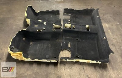 BMW F30 335i 328i 320i 2012-16 alfombra cubierta de suelo negra 7846524 Foto 1 de 4