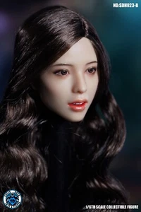 Super Duck 1:6 Female Girl Head SDH023B F 12" Suntan Phicen HOT TOYS Body Figure - Picture 1 of 4