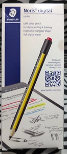 STAEDTLER Noris digital jumbo 180J 22. EMR Stylus with soft digital eraser. For - Picture 1 of 4