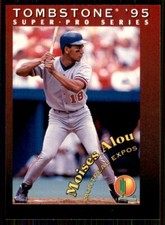 1995 Tombstone Pizza Super-Pro Series Moises Alou Montreal Expos #19