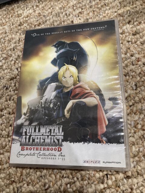 Fullmetal Alchemist Brotherhood 2009 Episodes 15-30 TAIWAN 4-DVD BOX SET  LIMITED