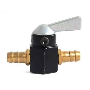Universal Motorcycle Offroad ATV Scooter 8mm In-line Gas Fuel Switch Petrol Tap - Picture 1 of 7
