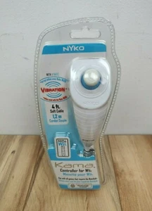 Nyko Kama Wired Nunchuck Controller For Nintendo Wii Remote Vibration - Picture 1 of 9