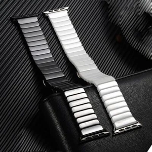 Correa de cerámica para Apple Watch Series 2/3/4/5/6/7/8/9/10 Ultra 38-45-49mm - Imagen 1 de 18
