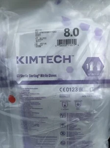 Kimberly Clark Kimtech 11825 G3 sterile Sterlingsitrilhandschuhe 8,0, 30 Paar - Bild 1 von 2