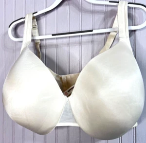 Cacique Womens FULL COVERAGE BRA 46DD Off White Light Lined Lane Bryant Wire NEW - Picture 1 of 7