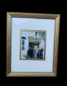 John Sloan “Flowers In Spring” MFA Boston 1984 Framed Print 9” X 11.25” - Picture 1 of 4