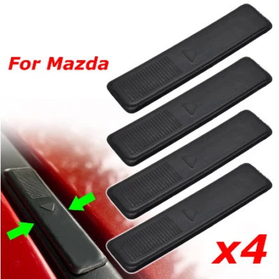 4* Replacement Roof Rail Rack Moulding Clip Cover For Mazda  2 3 6 CX5 CX7 CX9 - Изображение 1 из 4