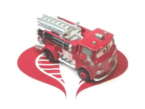 Disney Pixar's Cars Die Cast Red Firetruck 1:55 Scale - Picture 1 of 2