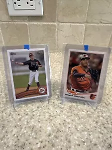 (Lot of 2) 2013 Topps #270 Manny Machado Rookie RC Orioles & 2011 Topps Debut 🔥 - Picture 1 of 2