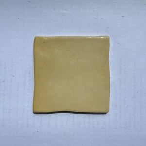 24 PCS 10cm x 10cm Ceramic Wall Tiles Kitchen Bathroom Yellow - Picture 1 of 1