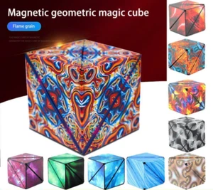 Caja de cambio de forma 3D-Shashibo antiestrés mano abatible cubo mágico rompecabezas juguetes regalo - Imagen 1 de 32