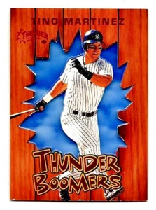 1998 Fleer Circa Thunder Thunder Boomers Tino Martinez #7 of 12 New York Yankees - Picture 1 of 2