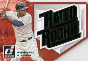 2016 Donruss MIGUEL SANO Die-Cut Rated Rookie 50/99 Twins #1 - Picture 1 of 1