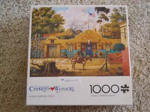 SUNDAY MORNING STROLL puzzle by Charles Wysocki 1000 pieces complete - Picture 1 of 1
