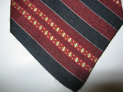 Corbata a rayas Ketch roja negra 57 x 3,5 15786 Foto 1 de 3