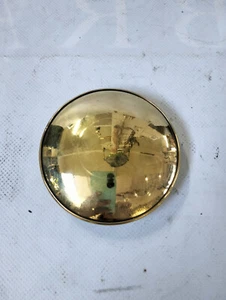 hollow Brass CAP vintage style DOME hollow polished BALL top THREAD end BED - Bild 1 von 13