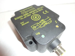 Turck Bi50U-Q80-AP6X2-H1141 Prox Sensor DC Powered and Output with QD - Bild 1 von 3