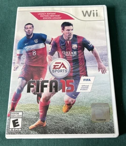 FIFA 15 Legacy Edition (Nintendo Wii, 2014) CIB Complete with Manual - Picture 1 of 6