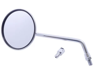 Spiegel Roller Moped 105mm Durchmesser links/rechts VICMA chrom rund M10 - Bild 1 von 2