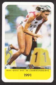 Katrin Krabbe Olympics Track & Field Running Cool Collector Card from Europe - Picture 1 of 1