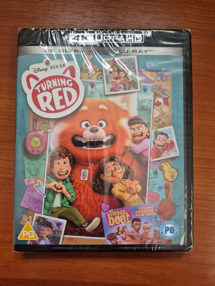 TURNING RED 4K ULTRA HD & BLU RAY - NEW & SEALED DISNEY PIXAR FREE POST - image 1 of 1