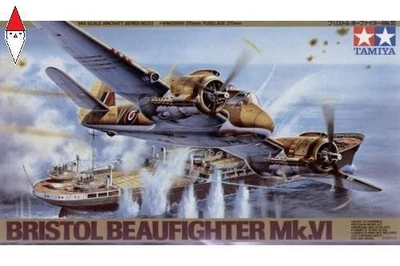 TAMIYA 1/48 BRISTOL BEAUFIGHTER MK.VL - Immagine 1 di 2