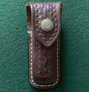 Braunes Leder Klappmesser / Multi-Tool nur Scheide - Bild 1 von 7
