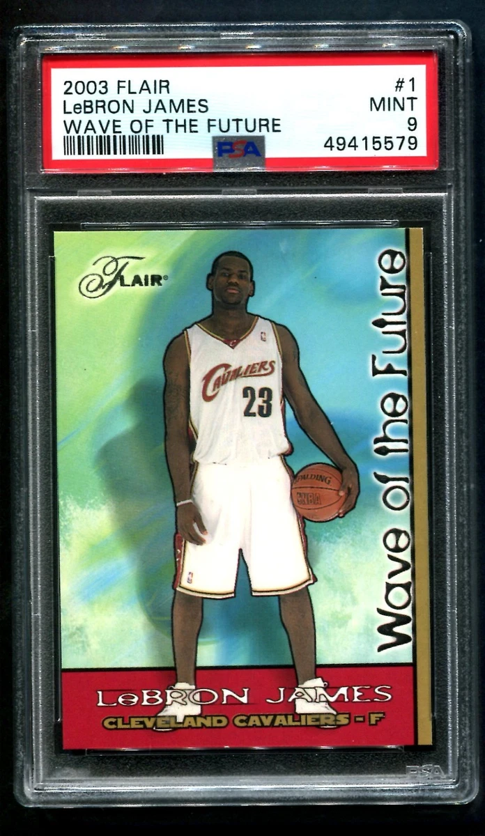 PSA9 2003 Fleer E-X レブロンジェームズ ルーキーカード Fleer LeBron James Basketball 2003-04 Season Sports Trading Cards