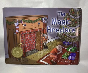 The Magic Fireplace Book 2017 by David Justin 1st Edition #283 Hardcover SIGNED - Picture 1 of 22