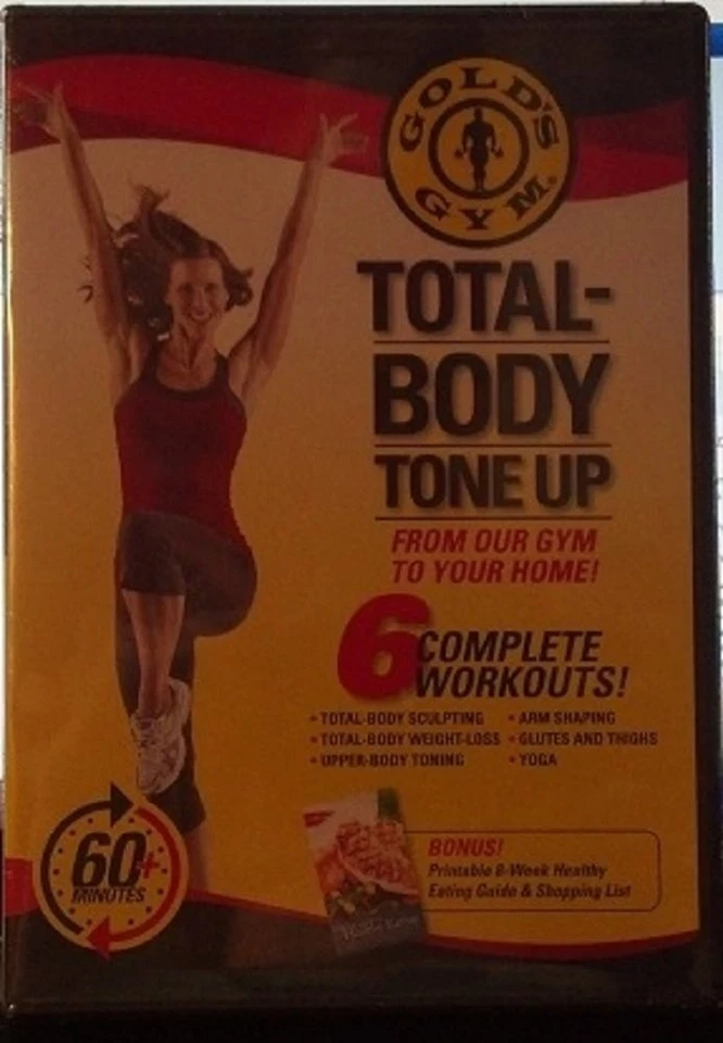 Gold's Gym Total-body Tone up 6 Complete Workouts 60+ Minutes - Image 1 of 1