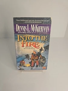 Into the Fire Dennis L McKiernan 1999 PB 1st Mass Market Print VG Fantasy ROC - Picture 1 of 9